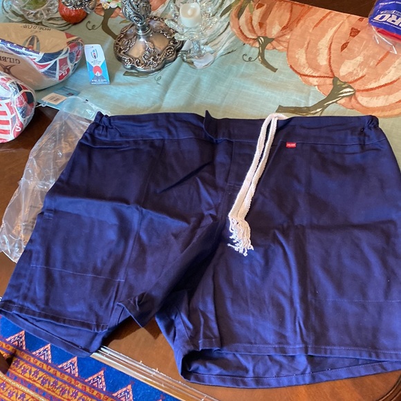 Halbro Rugby shorts, men’s, size 44, blue, new in bag - Picture 2 of 4